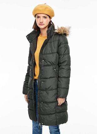 (181 140) пальто q.silver 4e.995.52.4761*41 женск. темно/зеленый xs