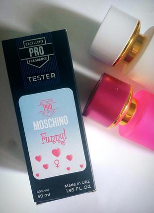 Moschino funny! тестер оае 58 мл | жіночі парфуми