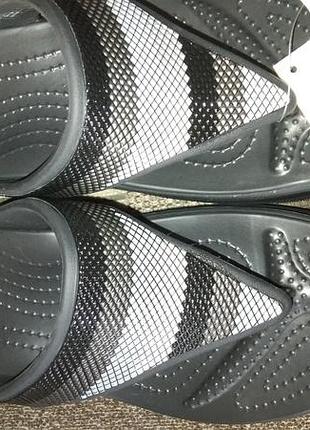 Красивые crocs шлепанцы оригинал р. 42 - 27.5см с бирками
