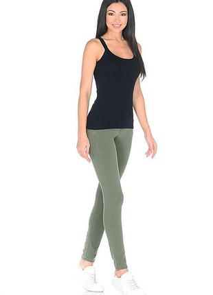 (158 860) джинси benetton 4bw4572o5*91 жіночк. хакі 25
