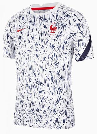 Колекційна тренувальна футболка nike france pre-match 2020/21 | стан нової! (рідкісний екземпляр)