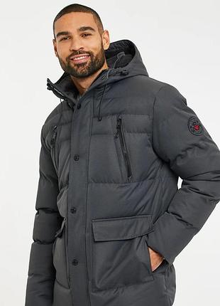 (190 986) куртка threadbare tbmd06094*61 мужск. темно/серый xl