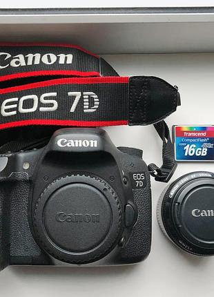 Камера canon eos 7d (без об'єктива)