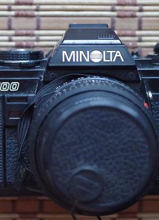 Фотоапарат minolta x-700 mps + minolta md 50 mm 1.7 + фільтр і кришка