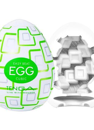 Мастурбатор-яйцо tenga egg cubic 2