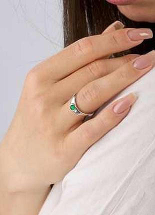 Кольцо тонкая материя emerald 925 sale 18 / кольцо тонкая материя emerald 925 sale 18