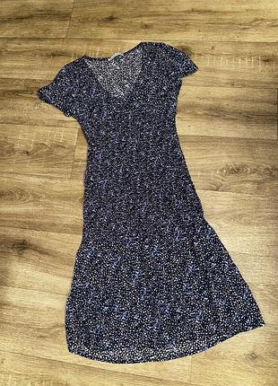 Pull&bear платье из вискозы, сарафан,сукня віскоза пул бир 3