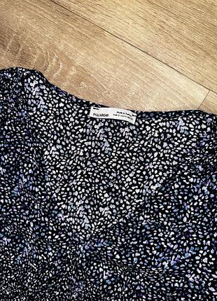 Pull&bear платье из вискозы, сарафан,сукня віскоза пул бир 8