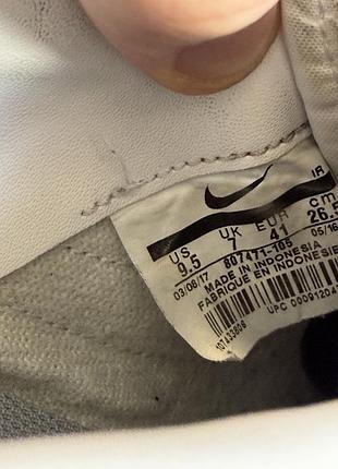 Nike cortez white leather 41(26.5cm) 8