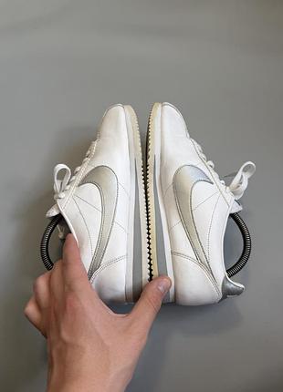 Nike cortez white leather 41(26.5cm) 4