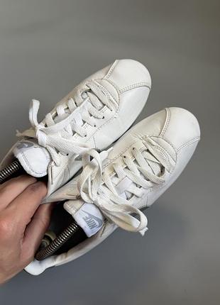 Nike cortez white leather 41(26.5cm) 5