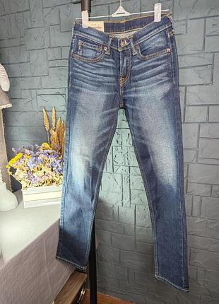 Детские фирменные джинсы abercrombie & fitch, 12 лет, рост 146-152