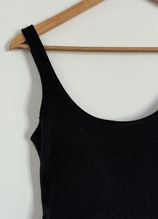 Сукня чорна pull&bear велюрова 5
