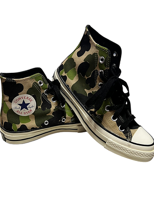 Кеди converse chuck 70 high camo (163407c) оригінал камуфляж