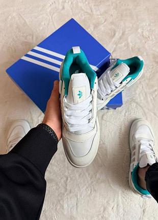 👟кроссовки мужские adidas campus 80’s sp touch white dark green👟
