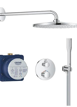 Grohtherm набір прихованого монтажу з верхнім душем 310 , колір хром