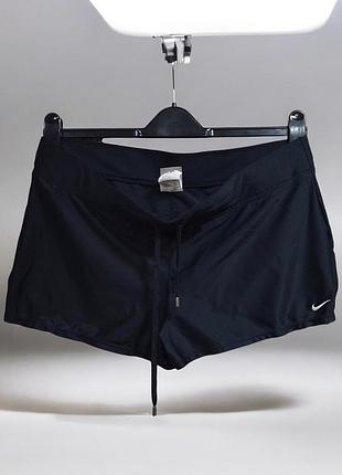 Жіночі спортивні шорти nike з куліскою чорного кольору роз.l