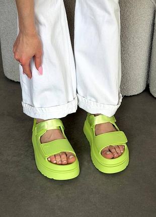Ugg goldenglow sandals light green