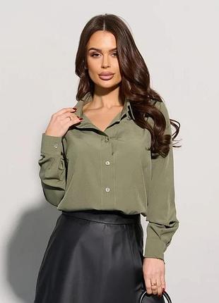 Рубашки issa plus 14996 l хаки