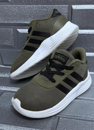 Кроссовки детские 23 размер (14,5 см стелька) adidas original хаки для мальчика девочки детская обувь унисекс