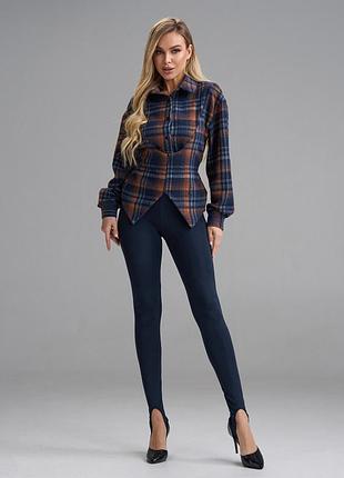Леггинсы issa plus 5545 xl темно-синий