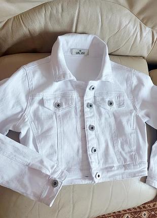 Куртка джинс!! cotton 8-13 лет 7