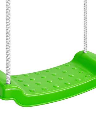 Детские пластиковые качели №5 7005bms(green) размер сиденья 42х17 см