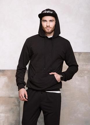Толстовки issa plus gn-417 xxl черный