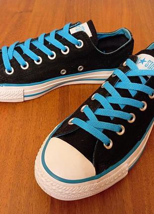 Черные кеды converse all star оригинал 39 р. (24,5 см) - 600 грн
