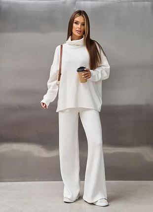 Костюми issa plus 15365 xxl молочний
