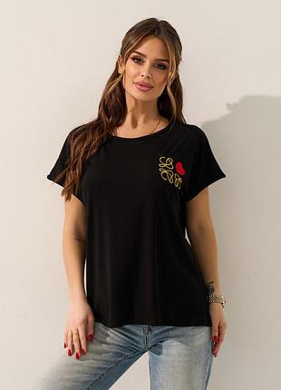 Футболки issa plus 15594 xxl чорний