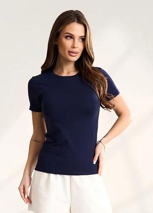 Футболки issa plus 13421 xxl темно-синий