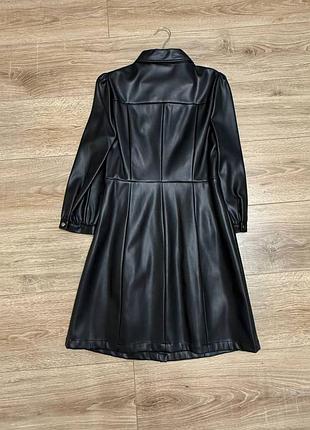 Платье vero moda экокожа 4