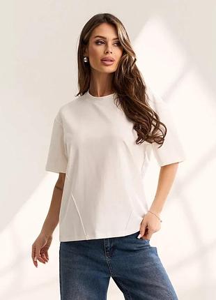Футболки issa plus 15626 xl молочный