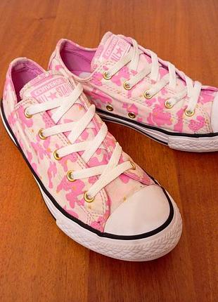 Кеди converse chuck taylor all star с рожевим камуфляжным узором 35,5 р.(21,5 см) - 550 грн