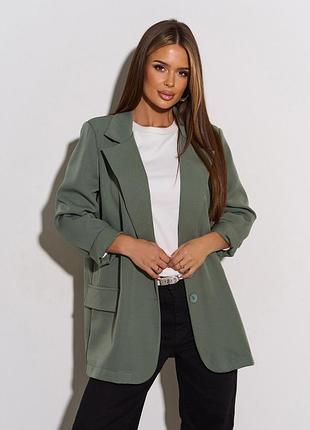 Піджаки issa plus 14179a xl оливковий