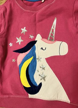 Детский свитшот на девочку с единорогом 🦄 2