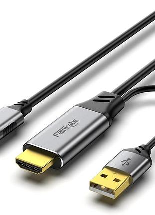 Кабель-адаптер hdmi-type c fairikabe 2м