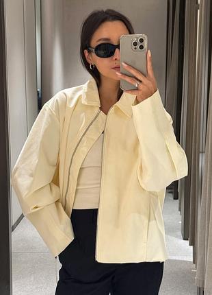Удобная легкая куртка жакет zara