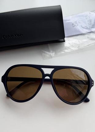 Сонцезахисні окуляри авіатори пілоти  calvin klein унісекс чоловічі жіночі оригінал