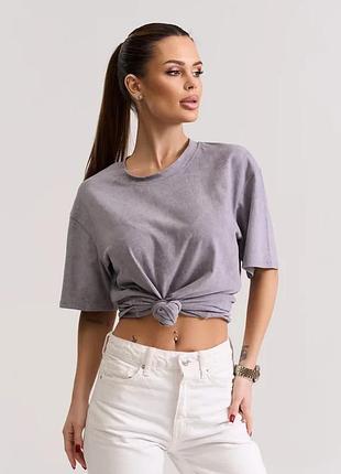 Футболки issa plus 15555 4xl серый