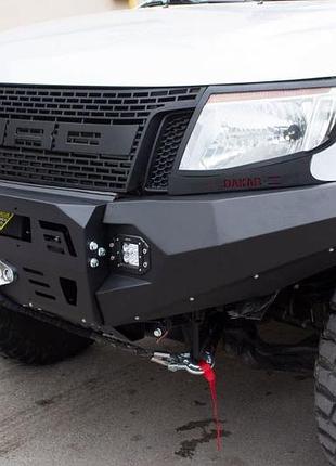 Передній бампер з захистом картера dakar (2011-2015) для ford ranger рр