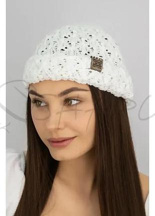 Докерка женская ажурная летняя котоновая braxton 1584 белый