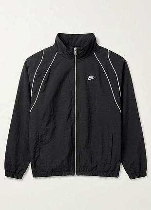 Vintage y2k men’s nike black track jacket size m чоловіча спортивна куртка мужская спортивная куртка найк размер м
