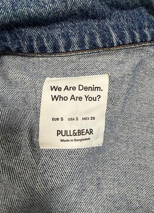 Джинсова куртка pull&amp;bear 4