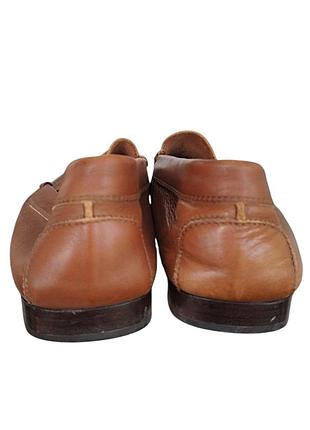Винтажные кожаные лоферы туфли j.p. tod's (made in italy) 6