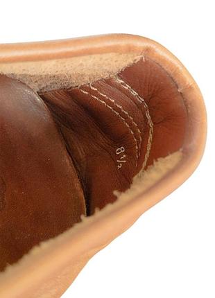 Винтажные кожаные лоферы туфли j.p. tod's (made in italy) 8