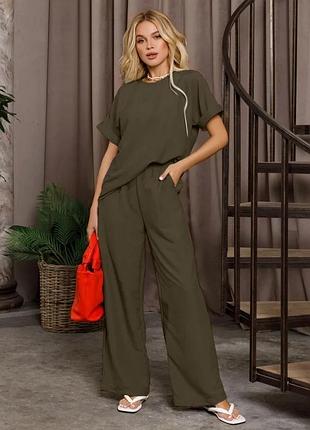 Костюмы issa plus 12766 3xl темно-зеленый