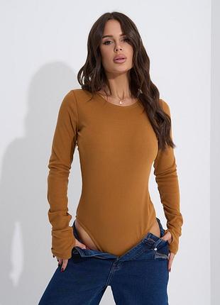 Боди issa plus 14940 l горчичный