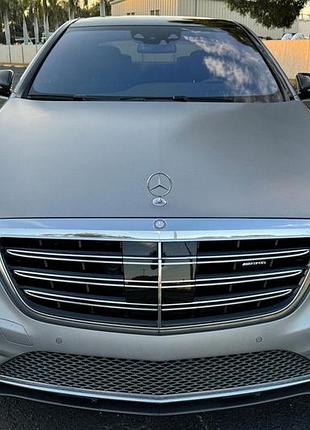 Комплект обвеса s63 amg (стиль 2014) для mercedes s-сlass w222 2013-2022 гг
